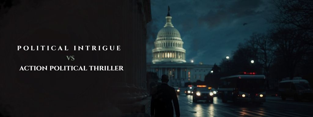 political intrigue vs action political thriller